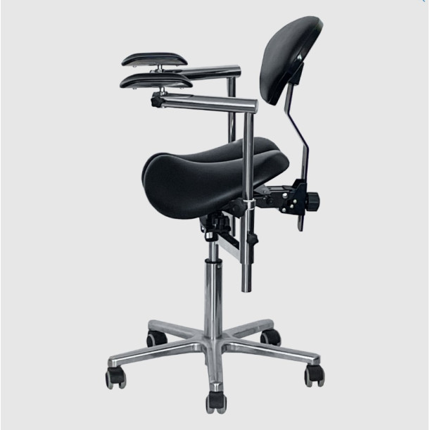 SADDLE PRO Стул врача-стоматолога для работы с микроскопом