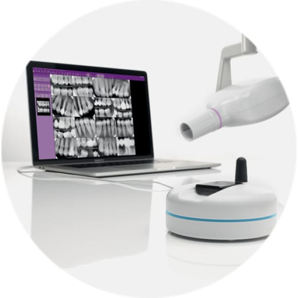 Беспроводной радиовизиограф MyRay Zen-X DCiS, сенсор DC размер 2, IP67