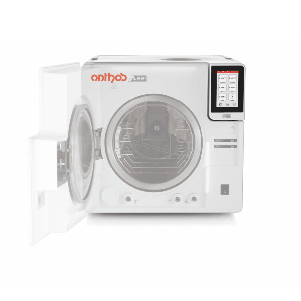 Автоклав Anthos A22+, клас B, 22 л, кольоровий дисплей, Wi-Fi, демінералізатор
