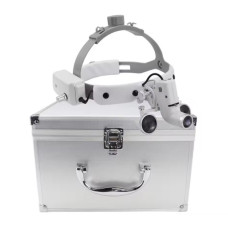 Бінокуляри стоматологічні з LED-освітленням та фіксацією на шоломі (3.5х420)